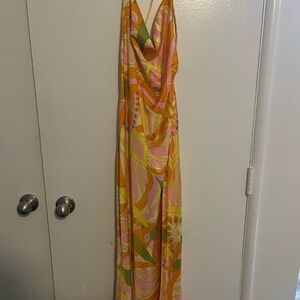 Great open back dress